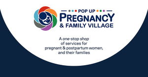 Pop Up Pregnancy & Family Village event banner
