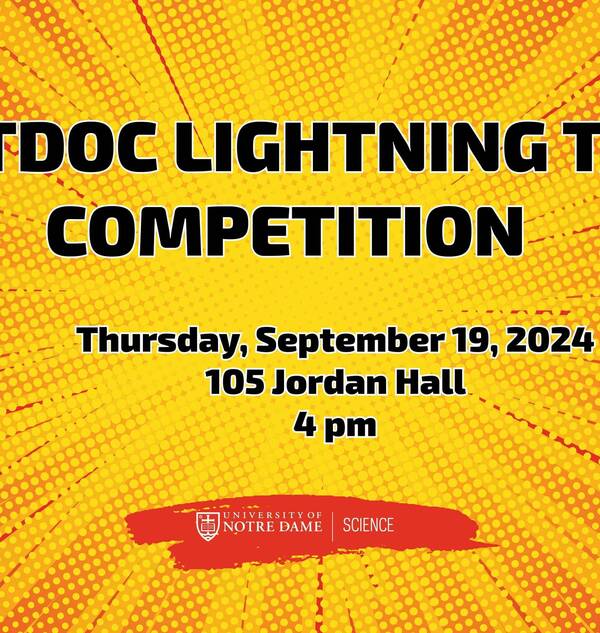 Postdoc Lightning Talk Competition 2024