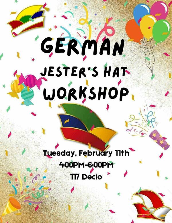 German Jester's Hat Workshop